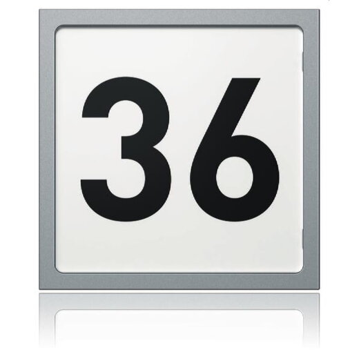 Ritto Portier Informationsmodul 1876120 TwinBus silber