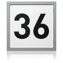 Ritto Portier Informationsmodul 1876120 TwinBus silber