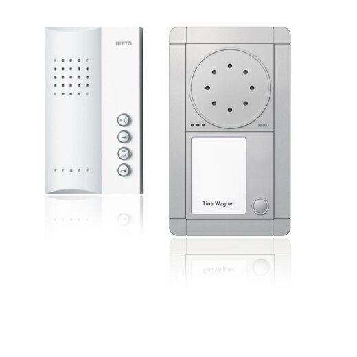 Ritto Türsprechset 1891120 Audio Paket 1WE silber/weiss