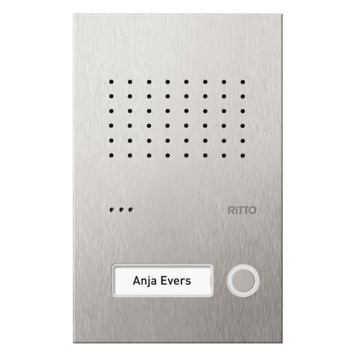 Ritto Türstation Acero Pur Edelstahl 1WE