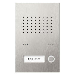 Ritto Türstation Acero Pur Edelstahl 1WE