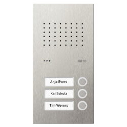 Ritto Türstation Acero Pur Edelstahl 3WE