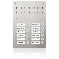 Ritto Türstation Acero Pur Edelstahl 12WE 2 Spalten