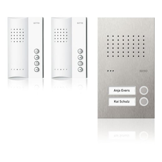 Ritto Acero pur Komplettpaket RGE1818425 Audio 2 WE freisprechen