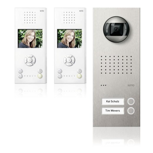 Ritto Acero pur Video-Set RGE1819625 Video Paket 2WE freisprech