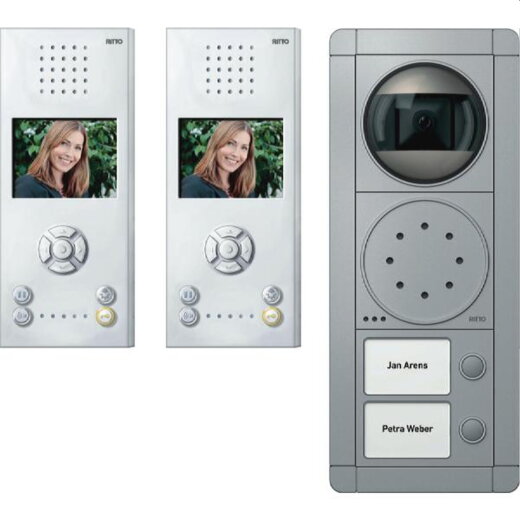 Ritto Türsprechset RGE1892420 Video 2WE si/ws freisprech