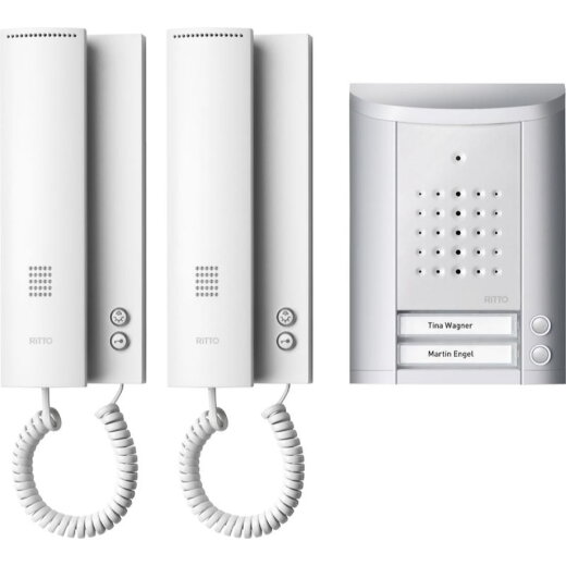 Ritto Entravox-Paket 1841220 2 WE Audio silber