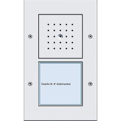 Gira Türstation 126666 AP 1fach Tuerko reinweiss