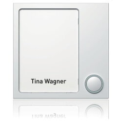 Ritto Portier Tastenmodul 1875170 TwinBus 1Taste weiss