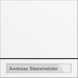 Gira Ruftastenmodul 5531902 1fach System 106 Verkehrsweiss