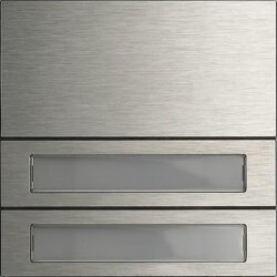 Gira Ruftastenmodul 5532920 2fach System 106 Edelstahl