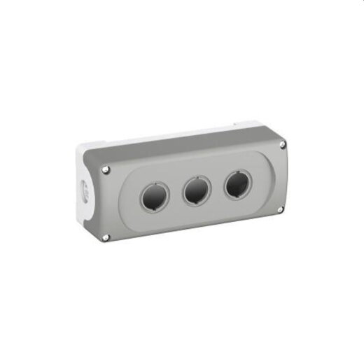 ABB Stotz-Kontakt Kunststoffgehäuse MEP3-0 grau 3fach 1SFA611813R1000
