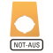 EATON Electric Not-Aus-Schild M22-XZK-D99