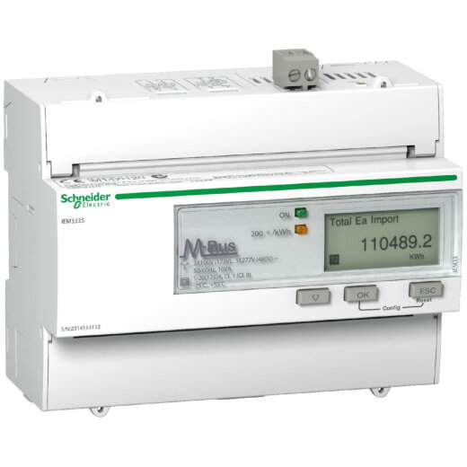 Schneider Electric Energiezähler A9MEM3335 Modbus RTU A9MEM3335
