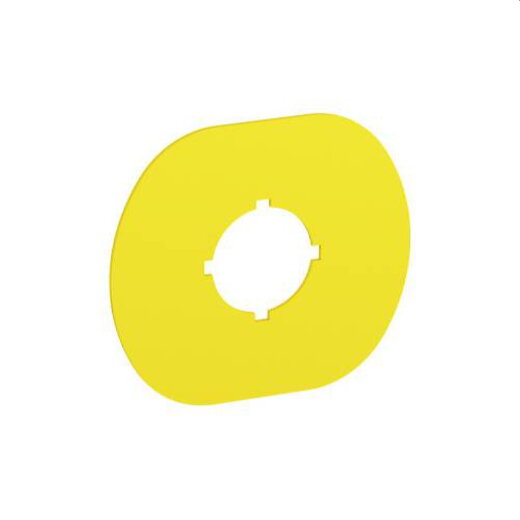 ABB Stotz-Kontakt Beschriftungsschildplatte NA6-1024 gelb 1SFA611930R1024