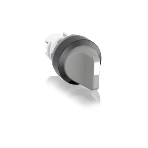 ABB Stotz-Kontakt Wahlschalter-Bedienelement M3SS3-10U grau 1SFA611212R1007