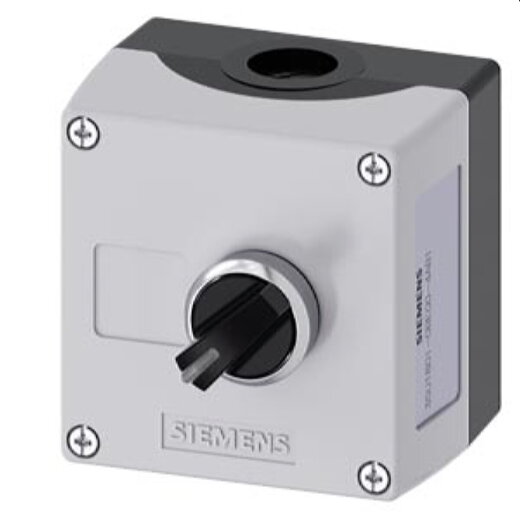 Siemens Gehäuse für Befehlsgeräte 22mm rund, 3SU1801-0BE00-4AB1