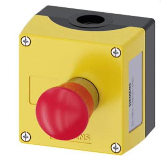 Siemens Gehäuse für Befehlsgeräte 22mm rund, 3SU1801-0NE00-4AB2