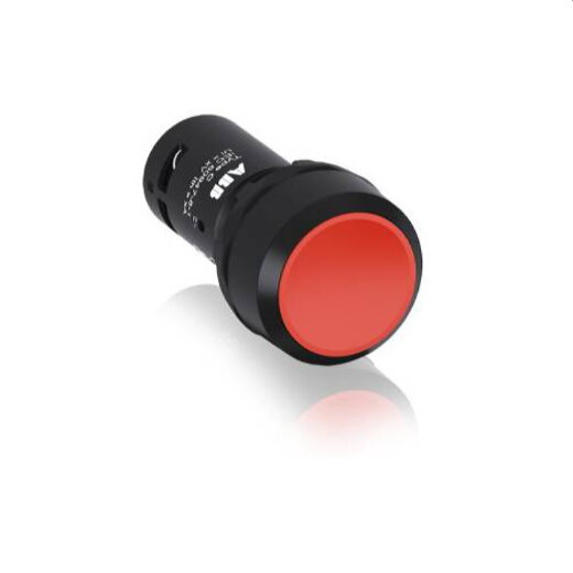 ABB Stotz-Kontakt Drucktaste CP2-10R-10 rast, flach rot 1S 1SFA619101R1011