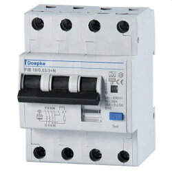 Doepke FI/LS-Kombination FIB 40/0,03/3+N-A