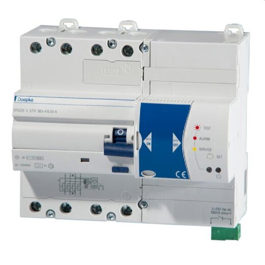 Doepke FI-Schutzschalter DRCCB 5 STR 025-4/0,03-A 4polig 25/0,03A