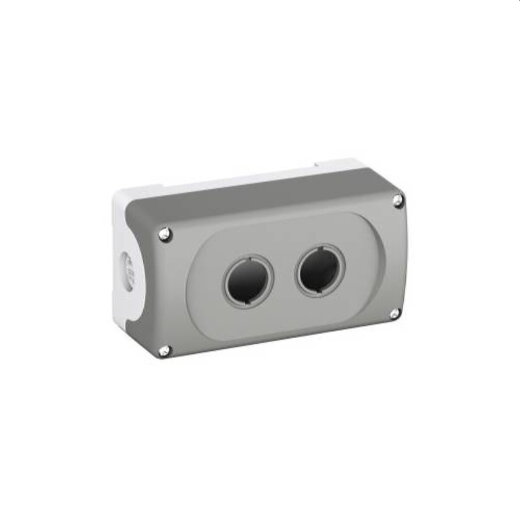ABB Stotz-Kontakt Kunststoffgehäuse MEP2-0 grau 2fach 1SFA611812R1000