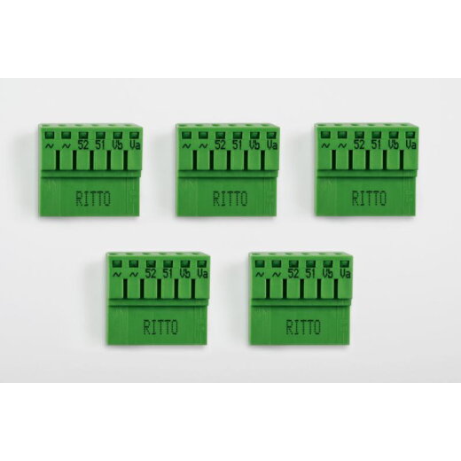 Ritto Anschlussklemme steckbar (5 Stück) 1232536