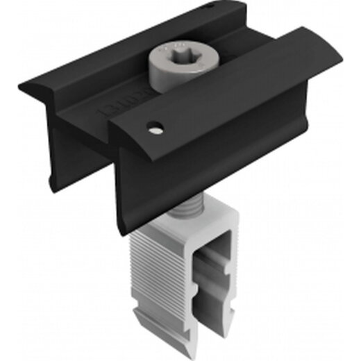 Schletter Mittelklemme RapidPro ProLine 30-47 Alu schwarz 131020-901