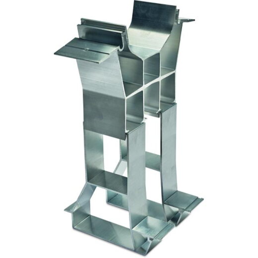 Novotegra Flachdach II Modulstützen-Set 13° 150-30 Ost-West 2S