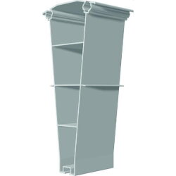 Schletter Systemprofil FixZ-15 18 mitte 96mm mit Verb....