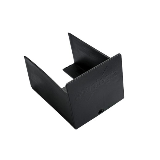 Novotegra Abdeckkappe für Montageprofil C38 schwarz