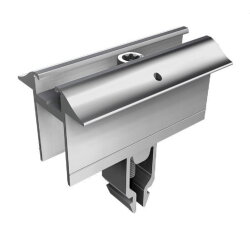 SL Rack Mittelklemme Vario 30-50 mm m. Erdung blank 91121-01