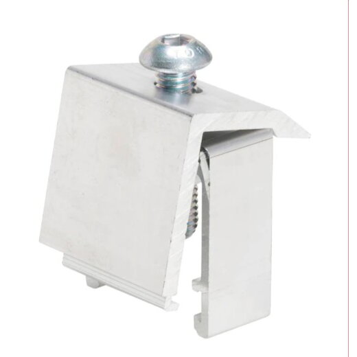 ZEBRA® Endklemme 30-50mm Alu blank