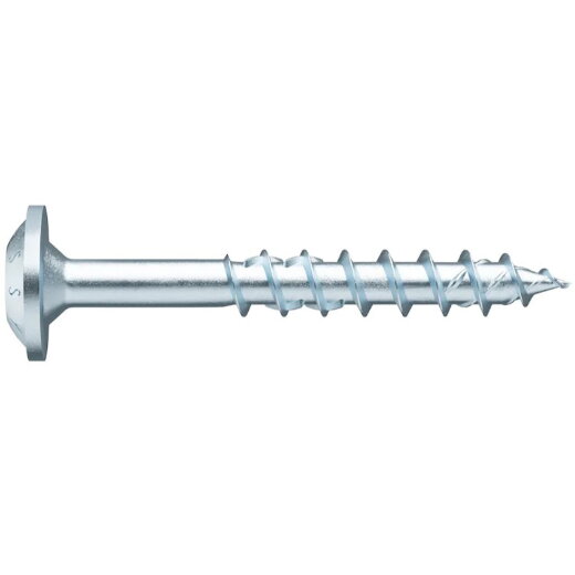 ASSY® 4 WH Tellerkopfschraube 8x200 Stahl verzinkt Teilgewinde