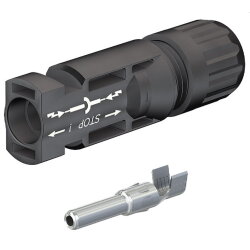 Stäubli MC4 MALE KST4/6X-UR Kupplungsstecker (-)...