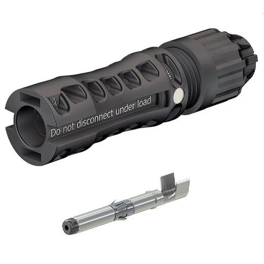 Stäubli MC4-EVO2 MALE PV-KST4-EVO 2/6I-UR Kupplungsstecker (-) für Kabel Ø 4-6mm²
