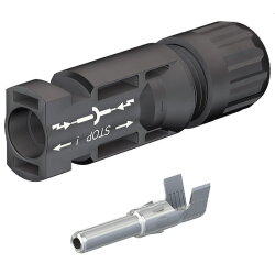 Stäubli MC4 MALE KST4/10II Kupplungsstecker (-)...