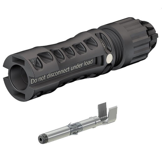 Stäubli MC4-EVO2 MALE PV-KST4-EVO 2/10II-UR Kupplungsstecker (-) für Kabel Ø 10mm²