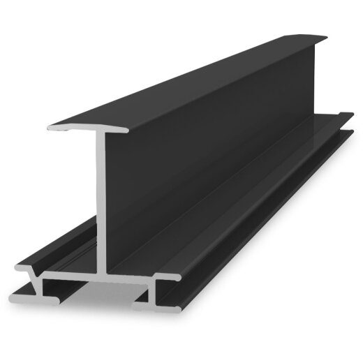 K2 Systems Modultragprofil Einlegesystem 2004217 InsertionRail 35 Länge 5.40m schwarz eloxiert