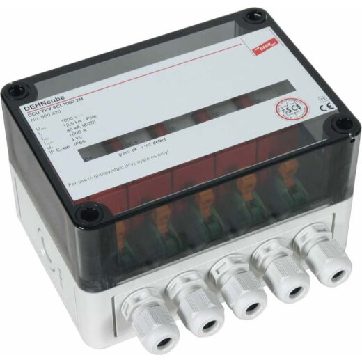Dehn & Söhne Überspannungsschutz DEHNcube DCUYPV SCI1000 2MPP bis 1000VDC