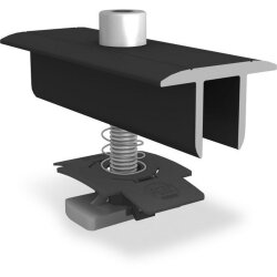 K2 Systems Mittelklemme 1005158 34-38mm schwarz eloxiert