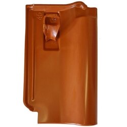 Otto Lehmann HVS-Dachhaken auf Metalldachplatte ziegelrot...