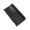 Marzari Metalldachplatte Typ Grande 290 Blechersatzziegel schwarzgrau