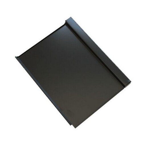 Marzari Metalldachplatte Typ TGL 330 Blechersatzziegel schwarzgrau