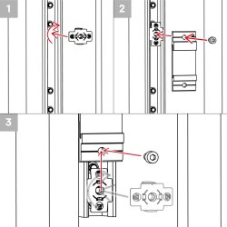 K2 Systems InsertionRail 2.0 CrossConnector 2004374