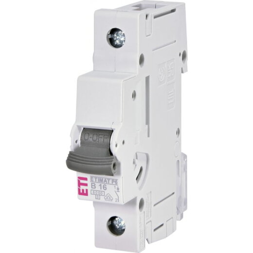 ETI Leitungsschutzschalter ETIMAT P6 1P B16