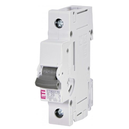 ETI Leitungsschutzschalter ETIMAT P6 1P B20