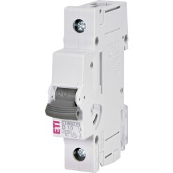ETI Leitungsschutzschalter, ETIMAT P6 1p B10