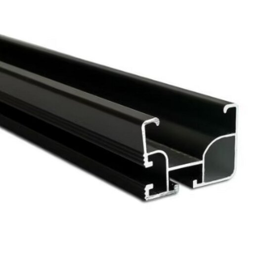 Novotegra Modultragprofil C-N-Schiene 37 5,90m schwarz